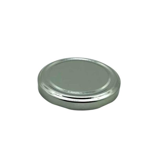 Capac cu filet twist off 58 mm Silver